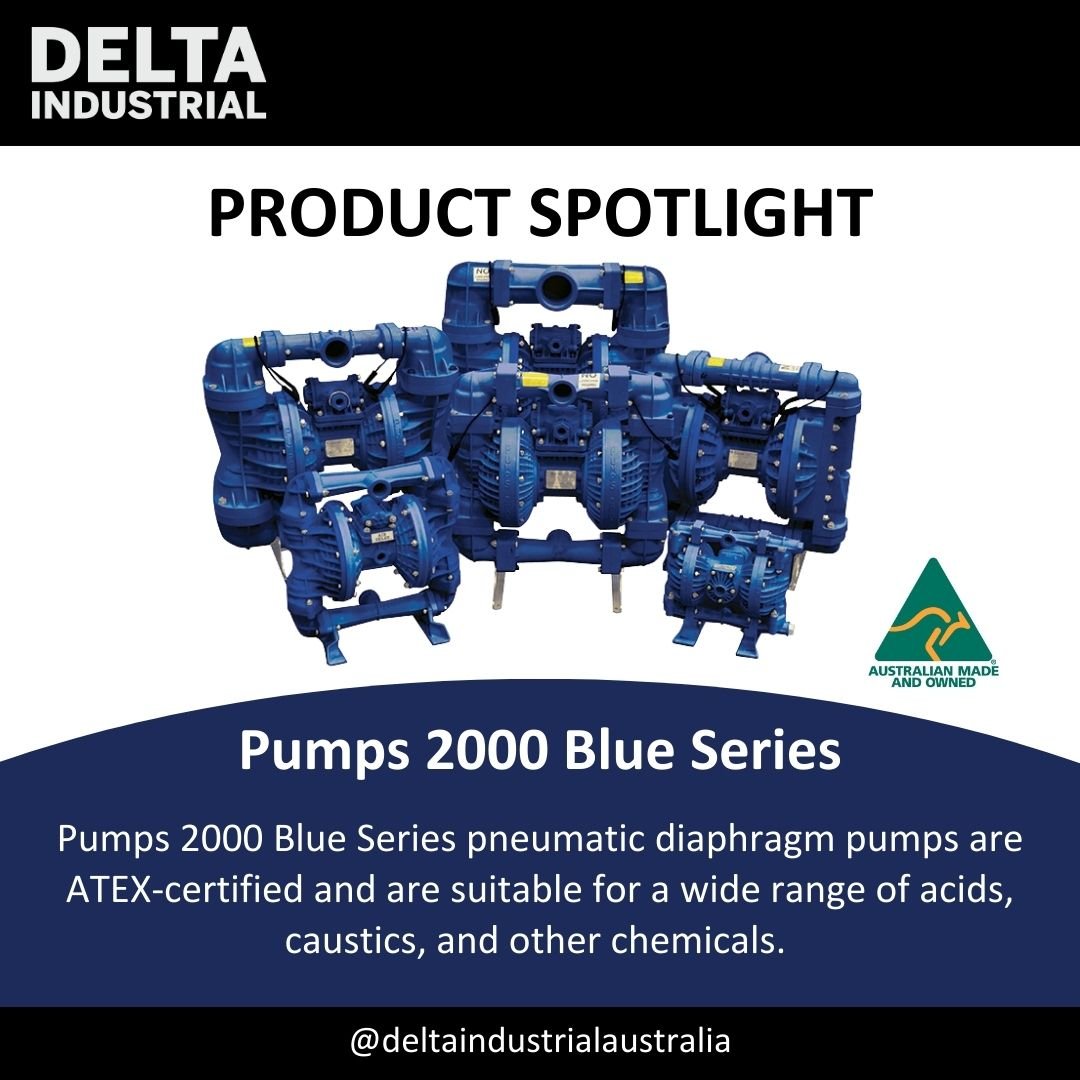 Product Spotlight - Pumps 2000 Blue Ball Valve Series Pumps